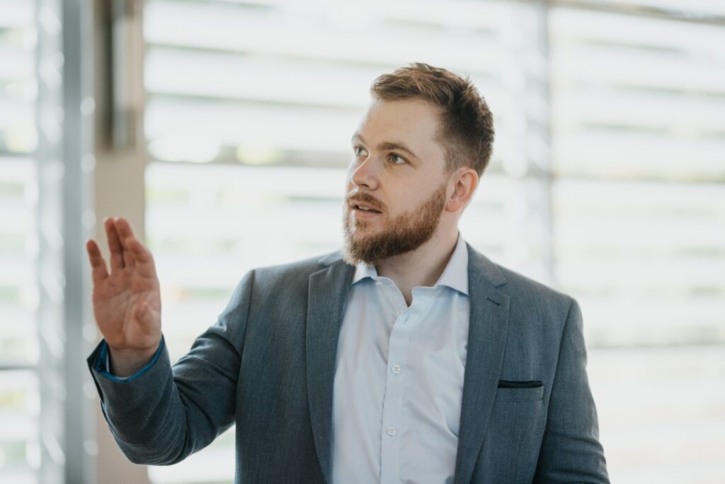 Lukas Alberer, Trainer für Wissensmanagement und KI